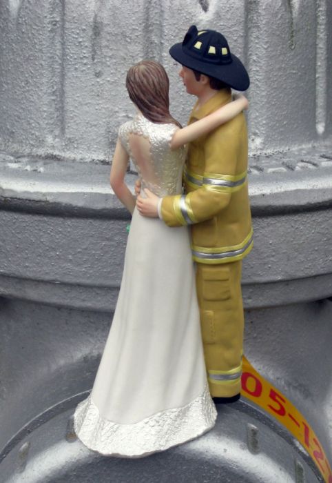 Firefighter Wedding Cake Toppers Magical Day